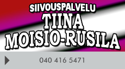 Siivouspalvelu Tiina Moisio-Rusila logo